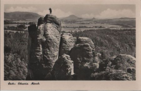 Sächsische Schweiz - Mönch - 1954 Sächsische Schweiz - Mönch - 1954