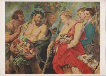 Gemälde - Rubens, Dianas Heimkehr von der Jagd - 1967 Gemälde - Rubens, Dianas Heimkehr von der Jagd - 1967