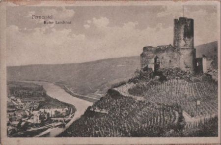 Berncastel - Bernkastel - Ruine Landshut - ca. 1935 Berncastel - Bernkastel - Ruine Landshut - ca. 1935