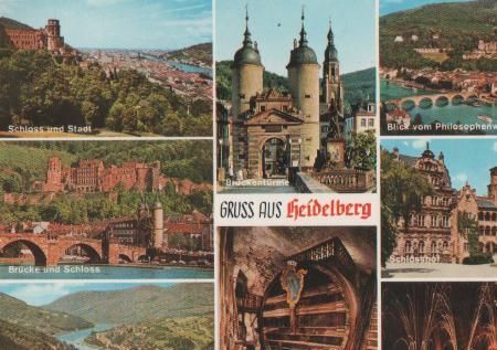 Heidelberg u.a. Schlosshof - 1983 Heidelberg u.a. Schlosshof - 1983