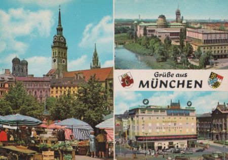 München - mit 3 Bildern - ca. 1975 München - mit 3 Bildern - ca. 1975