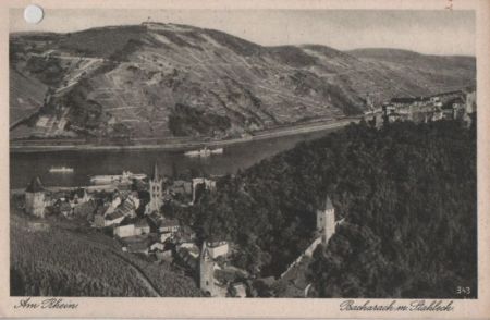Bacharach - mit Stahleck - 1937 Bacharach - mit Stahleck - 1937