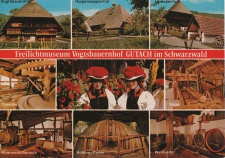 Gutach - Freilichtmuseum Vogtsbauernhof - 1987 Gutach - Freilichtmuseum Vogtsbauernhof - 1987