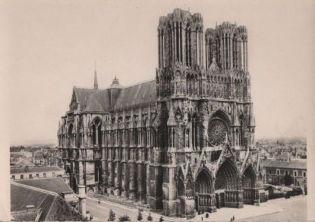 Frankreich - Reims - La Cathedrale - 1957 Frankreich - Reims - La Cathedrale - 1957
