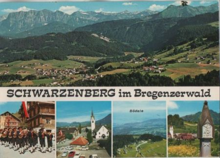 Österreich - Schwarzenberg - ca. 1985 Österreich - Schwarzenberg - ca. 1985