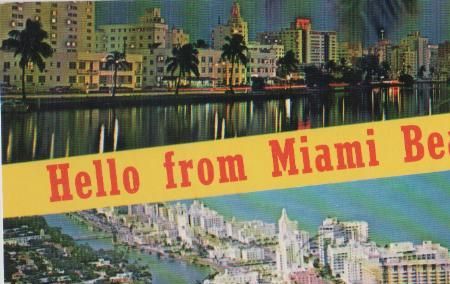 USA, Florida - Miami Beach - Indian Creek - Hotels - ca. 1965 USA, Florida - Miami Beach - Indian Creek - Hotels - ca. 1965