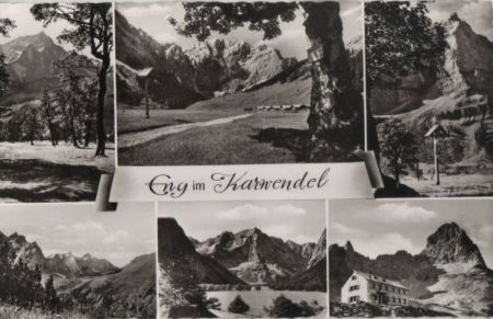 Österreich - Eng (OT von Vomp) - mit 6 Bildern - ca. 1950 Österreich - Eng (OT von Vomp) - mit 6 Bildern - ca. 1950
