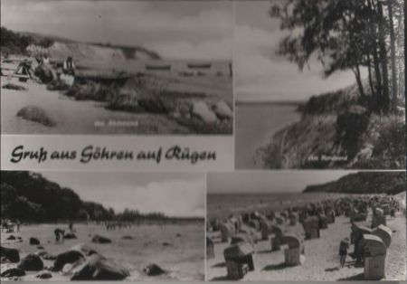 Göhren - mit 4 Bildern - ca. 1980 Göhren - mit 4 Bildern - ca. 1980