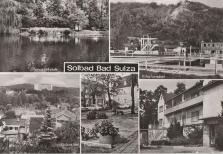 Bad Sulza - u.a. Schwanenteich - 1986 Bad Sulza - u.a. Schwanenteich - 1986