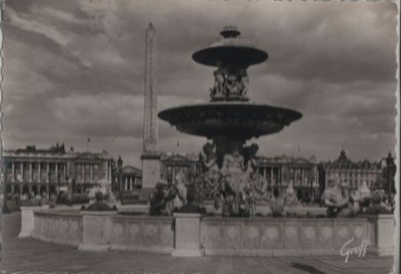 Frankreich - Paris - Place de la Concorde - ca. 1960 Frankreich - Paris - Place de la Concorde - ca. 1960