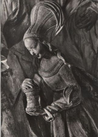 Relief - das Beweinen Christi von Zebrak - Detail - 1961 Relief - das Beweinen Christi von Zebrak - Detail - 1961