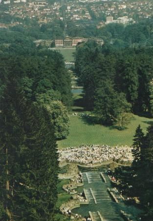 Kassel - Blick vom Herkules - 1974 Kassel - Blick vom Herkules - 1974