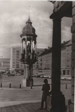 Magdeburg - Alter Markt, Magdeburger Reiter - 1987 Magdeburg - Alter Markt, Magdeburger Reiter - 1987