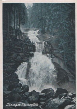 Triberg - Deutschlands größte Wasserfälle - ca. 1960 Triberg - Deutschlands größte Wasserfälle - ca. 1960