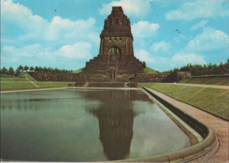 Leipzig - Völkerschlachtdenkmal - 1974 Leipzig - Völkerschlachtdenkmal - 1974