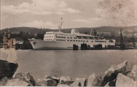 Sassnitz - Schwedenfähre Trelleborg - ca. 1960 Sassnitz - Schwedenfähre Trelleborg - ca. 1960