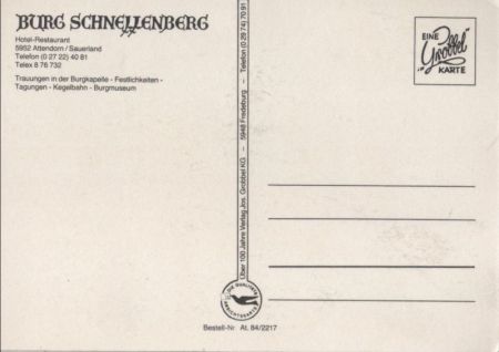 Attendorn - Burg Schnellenberg Attendorn - Burg Schnellenberg