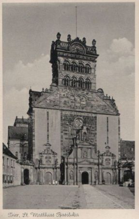 Trier - St. Matthias Basilika - 1952 Trier - St. Matthias Basilika - 1952
