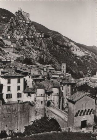 Frankreich - Entrevaux - ca. 1965 Frankreich - Entrevaux - ca. 1965