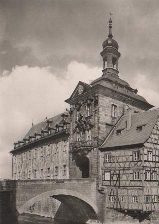 Bamberg, Rathaus - ca. 1955 Bamberg, Rathaus - ca. 1955