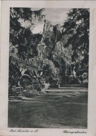 Bad Münster am Stein-Ebernburg - Rheingrafenstein - 1958 Bad Münster am Stein-Ebernburg - Rheingrafenstein - 1958