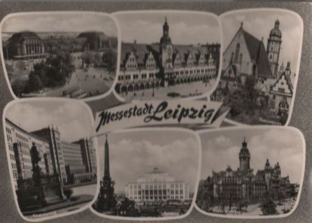 Leipzig - u.a. Altes Rathaus - 1964 Leipzig - u.a. Altes Rathaus - 1964