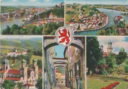 Passau - mit 5 Bildern - 1975 Passau - mit 5 Bildern - 1975
