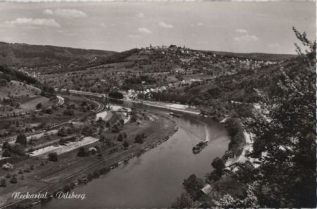Neckargemünd-Dilsberg - Neckartal - ca. 1955 Neckargemünd-Dilsberg - Neckartal - ca. 1955