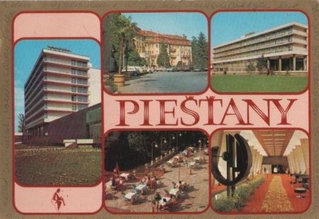 Slowakei - Piestany - 5 Teilbilder - 1981 Slowakei - Piestany - 5 Teilbilder - 1981