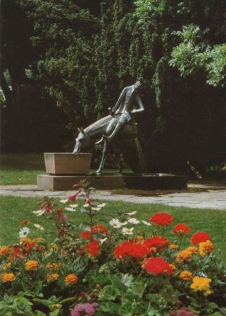 Bodenwerder - Münchhausenbrunnen - ca. 1985 Bodenwerder - Münchhausenbrunnen - ca. 1985