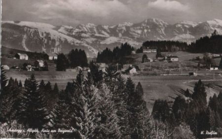 Scheidegg - Haus am Bergwald - 1955 Scheidegg - Haus am Bergwald - 1955