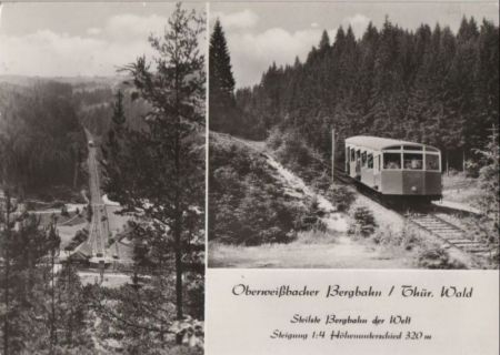 Oberweißbach - Bergbahn - 1980 Oberweißbach - Bergbahn - 1980