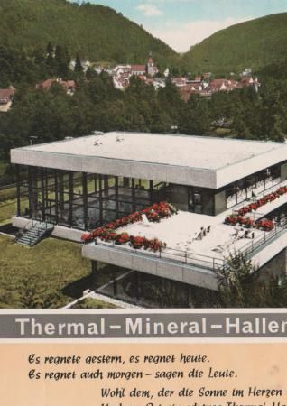 Bad Liebenzell - Paracelsusbad - ca. 1970 Bad Liebenzell - Paracelsusbad - ca. 1970