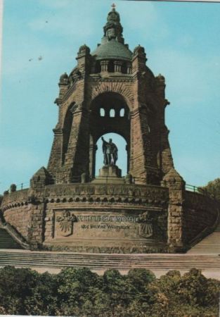 Porta Westfalica - Kaiser-Wilhelm-Denkmal - 1978 Porta Westfalica - Kaiser-Wilhelm-Denkmal - 1978