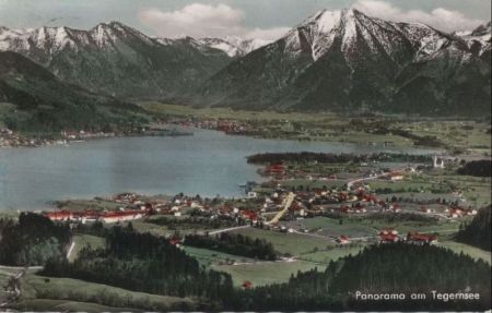 Tegernsee - Panorama - ca. 1965 Tegernsee - Panorama - ca. 1965