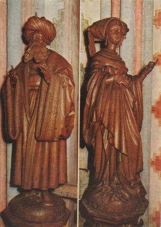 Schleswig - St. Petri Dom, Augustus und Sibylle - ca. 1980 Schleswig - St. Petri Dom, Augustus und Sibylle - ca. 1980