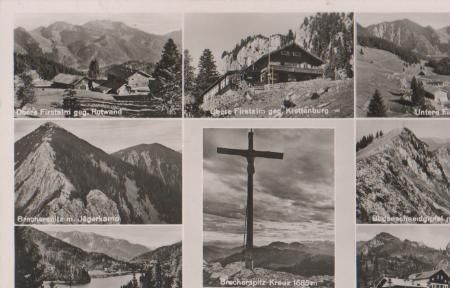 Schliersee - Firstalmen Bodenschneid - ca. 1955 Schliersee - Firstalmen Bodenschneid - ca. 1955