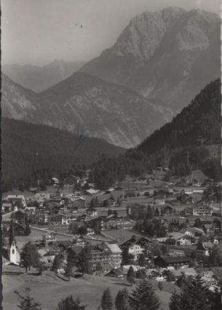 Österreich - Seefeld - mit Karwendelgebirge - ca. 1970 Österreich - Seefeld - mit Karwendelgebirge - ca. 1970