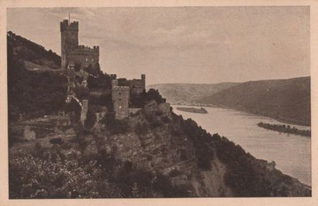 Niederheimbach, Burg Sonneck - ca. 1935 Niederheimbach, Burg Sonneck - ca. 1935