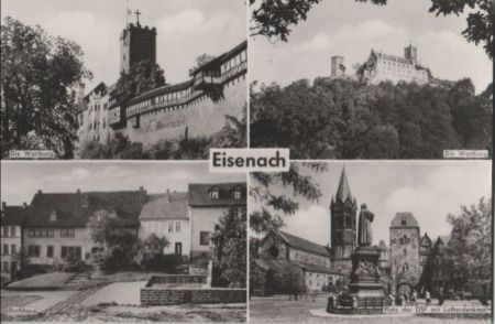 Eisenach - u.a. Bachhaus - 1963 Eisenach - u.a. Bachhaus - 1963