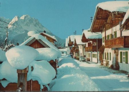 Garmisch-Partenkirchen - Frühlingsstraße - ca. 1975 Garmisch-Partenkirchen - Frühlingsstraße - ca. 1975