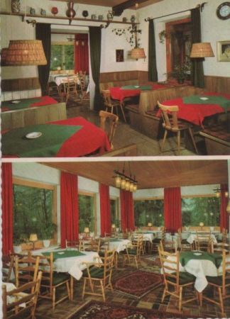 Oberammergau - Cafe Alpenbad - ca. 1980 Oberammergau - Cafe Alpenbad - ca. 1980