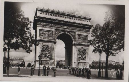 Frankreich - Paris - Arc de Triomphe - ca. 1960 Frankreich - Paris - Arc de Triomphe - ca. 1960