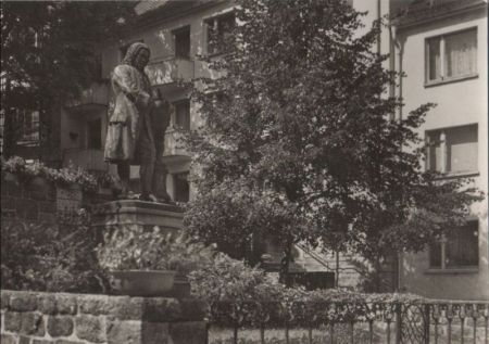 Eisenach - Bachdenkmal - 1975 Eisenach - Bachdenkmal - 1975