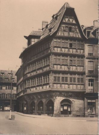 Straßburg - Kammerzellsches Haus - ca. 1940 Straßburg - Kammerzellsches Haus - ca. 1940