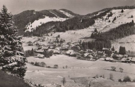 St. Blasien-Menzenschwand - Wintersportplatz - 1965 St. Blasien-Menzenschwand - Wintersportplatz - 1965