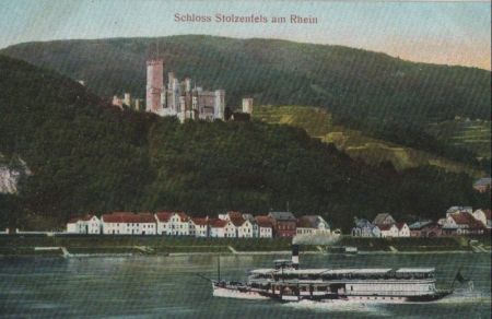 Koblenz, Schloß Stolzenfels - ca. 1920 Koblenz, Schloß Stolzenfels - ca. 1920