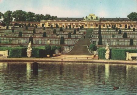 Potsdam, Sanssouci - Schloß - 1982 Potsdam, Sanssouci - Schloß - 1982