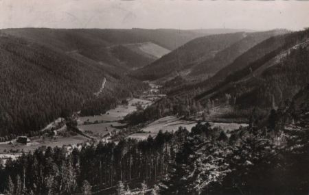 Bad Wildbad - Blick vom Sommerberg - 1965 Bad Wildbad - Blick vom Sommerberg - 1965