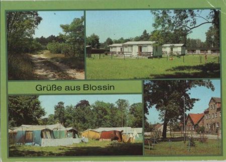 Heidesee-Blossin - u.a. Bungalowsiedlung - ca. 1985 Heidesee-Blossin - u.a. Bungalowsiedlung - ca. 1985